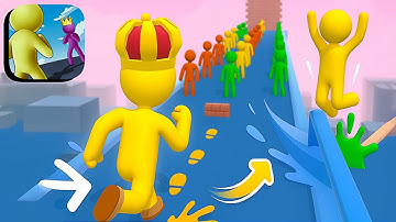 Giant Rush - All Levels Gameplay (Levels 347–350) | Android & iOS