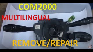 COM2000 PEUGEOT 307 PSA: Repair, Remove & Install Guide. MULTILINGUAL