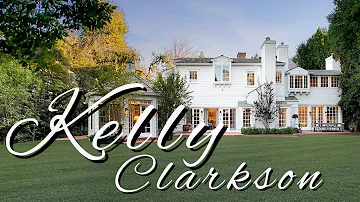 HOUSE TOUR: Take a peek inside Kelly Clarkson’s new and opulent Toluca Lake mansion!