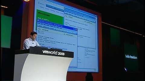 VMworld2009 General Session - ConfigControl