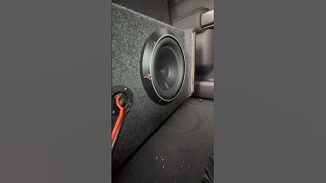 2-10inRockford Fosgate P2’s in a 2021 gmc 1500 #subwoofer #bassboosted #bass #rockfordfosgate #amp