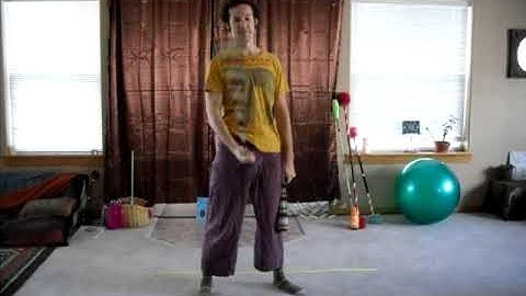 Poi Tricks: Compound circles and anti-spin