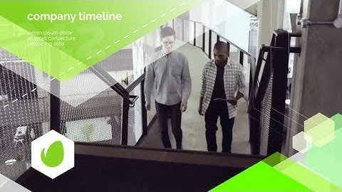 After Effects Template: Hexagon Corporate