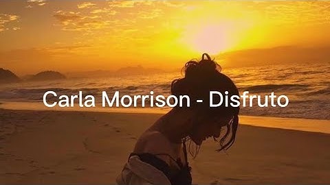 Thumbnail of Carla Morrison - Disfruto ( Amice Remix) Lyrics Video