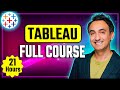 Ref:K3pXnbniUcM Tableau ultimate full course (21 hours) for beginners - from zero to hero