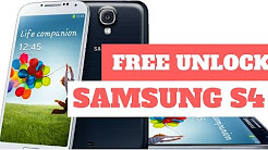 Unlock Samsung Galaxy S4 free - unlock samsung galaxy s3, s4 and s5 for free (tutorial)