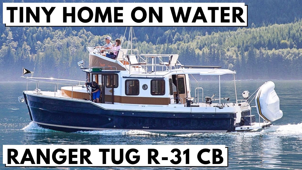 ⁣$400,000+ Ranger Tug R-31 CB Pocket Motor Yacht Tour Perfect Cruising Trawler for the Great Loop