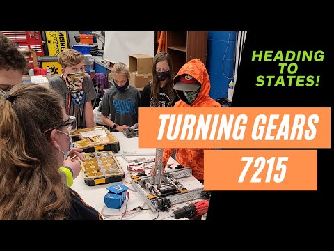 Turning Gears 7215–Bedford Junior High School Robotics Team Heading to State Championship