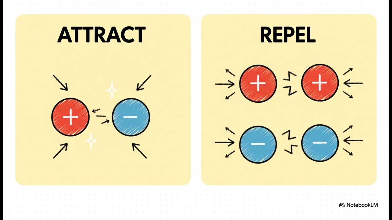 Static Electricity. Friction, Charge, and Electrostatic Forces  - KS3 Science - Pre GCSE - Physics