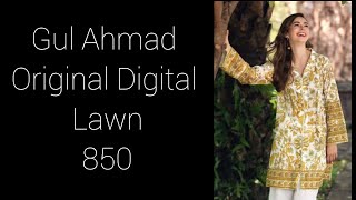 GulAhmed Digital Lawn Shirts Sale on Wholesale Price 850 | Market in Pakistan