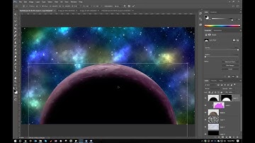Creating your own Galaxy and Planet in Photoshop CC (Part 2/2)