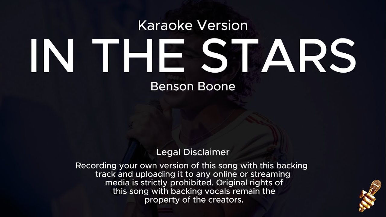 Benson Boone In The Stars Karaoke Version YouTube Benson boone in the stars karaoke version youtube