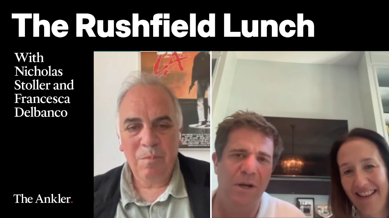 The Rushfield Lunch With Nicholas Stoller and Francesca Delbanco