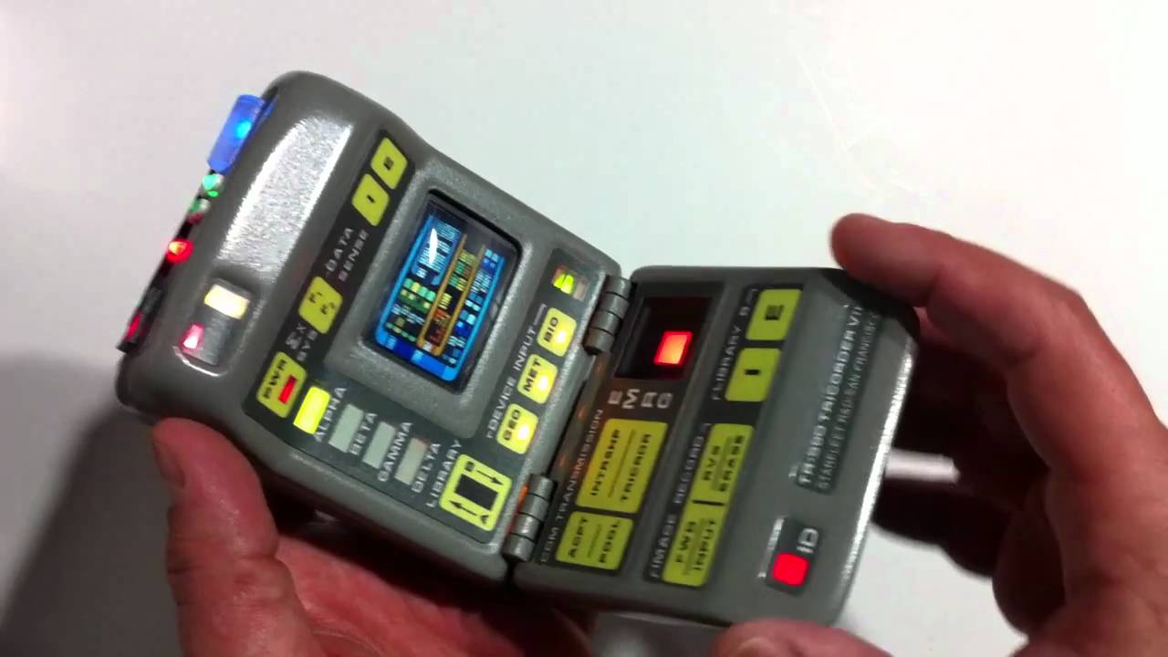 Roddenberry Mark VII Science Tricorder kit fully built. - YouTube