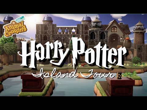 MAGICAL HARRY POTTER ISLAND TOUR | Animal Crossing New Horizons