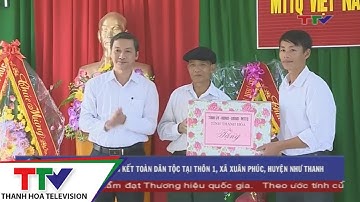 Ngày hội Đại đoàn kết toàn dân tộc tại thôn 1, xã Xuân Phúc, huyện Như Thanh