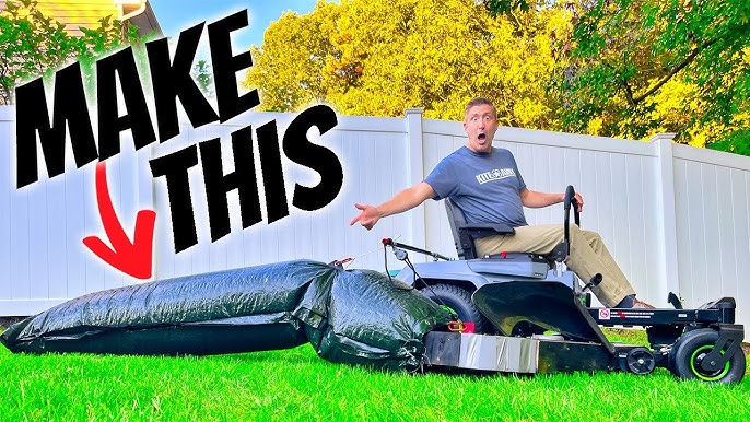 How to Make A Really Handy Lawn Leaf Bag Holder