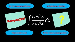 weierstrass substitution and Decomposition