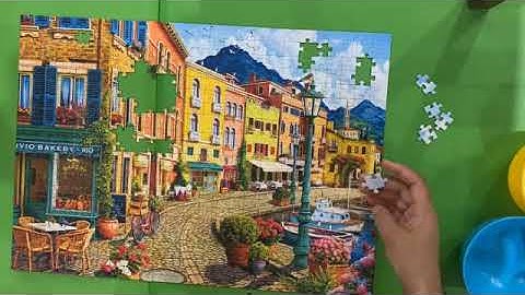 Harbour View 500 Piece Jigsaw Piece Puzzle By Corner Piece | The Puzzled Artist