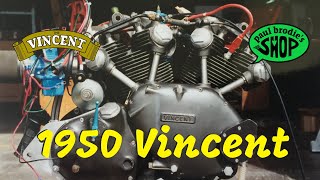 My 1950 Vincent Black Shadow - with Paul Brodie