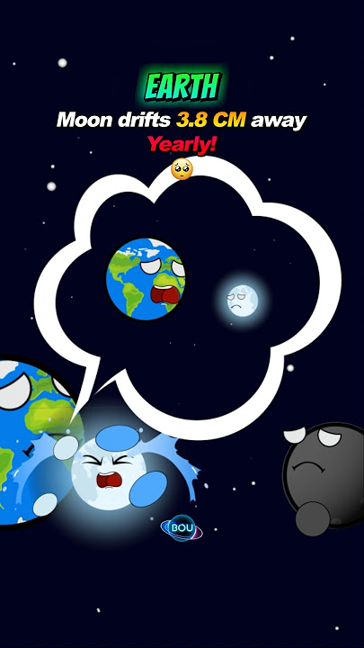 Will The Moon Leave Earth? #cosmology #space #cosmolog #cosmicexploration #solarsystem