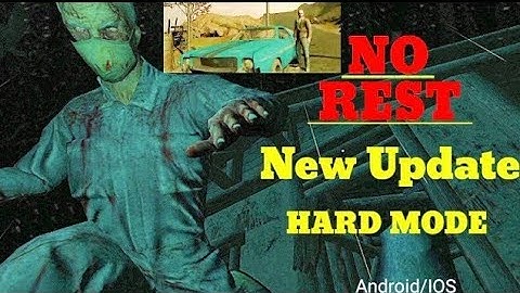 No Rest Horror Game (Alpha) | New Update | Hard Mode Gameplay #norest #noresthorrorgame