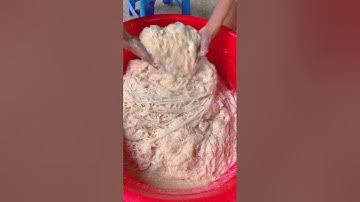 Trộn bún câu cá tra dịch vụ | chua thơm hăng thúi nhẹ.