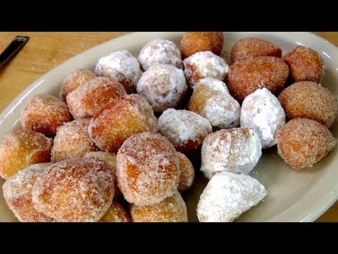 Zeppole - Italian Doughnuts Recipe by Laura Vitale - Laura in the Kitchen Episode 163