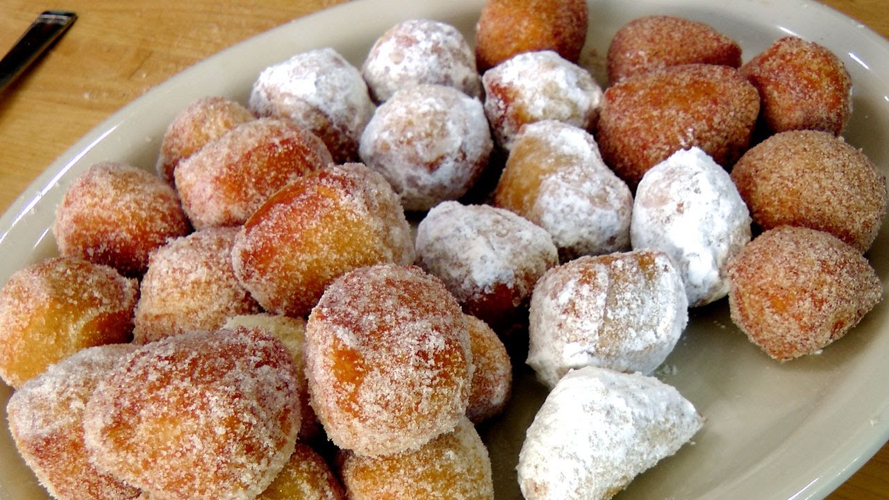 Zeppole Italian Doughnuts Recipe By Laura Vitale Laura In The