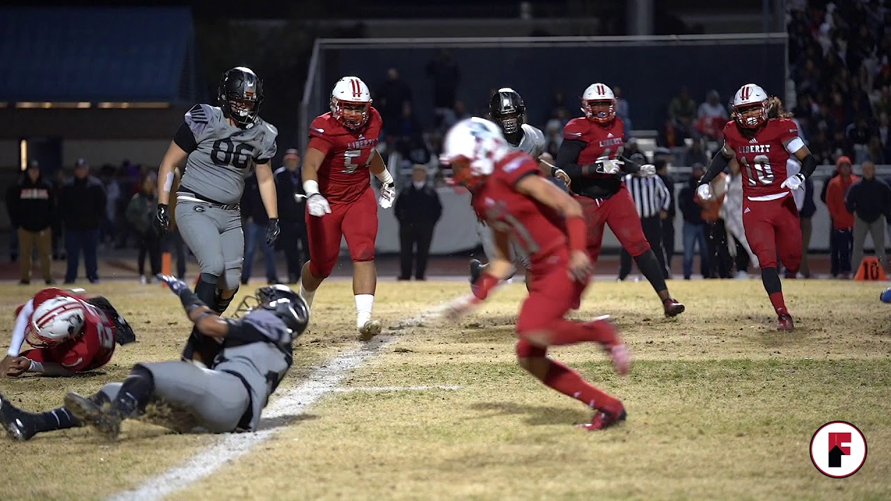 Liberty vs Gorman LVHS Football Playoffs Franchise Sports