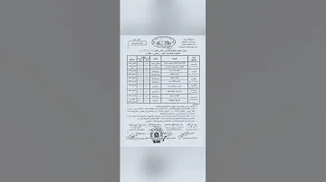 جدول امتحانات الشهاده الاعداديه جميع المحافظات بالنجاح والتوفيق للجميع 