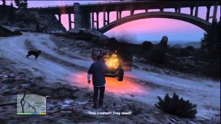 Grand Theft Auto V Gameplay: Killing The Rest Of The O'Neil Brothers