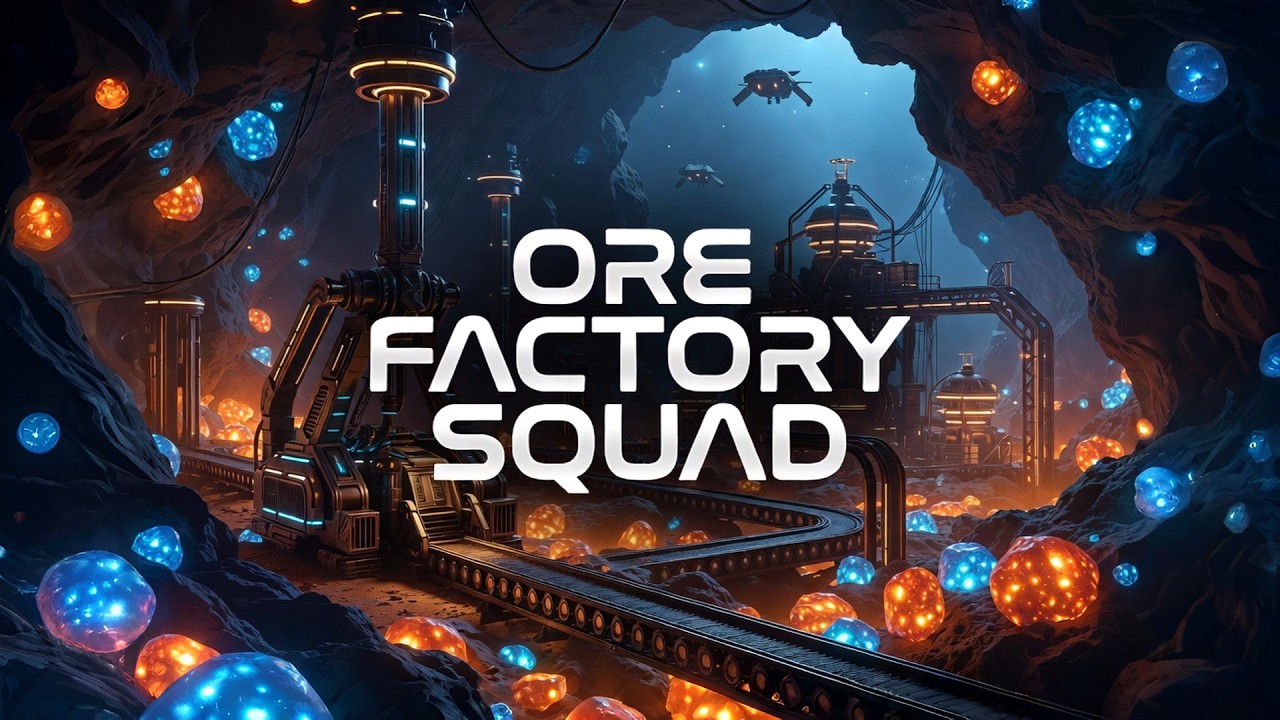 Ore Factory Squad Первый Взгляд | Автоматическая Фабрика Руды - КООПЕРАТИВ?