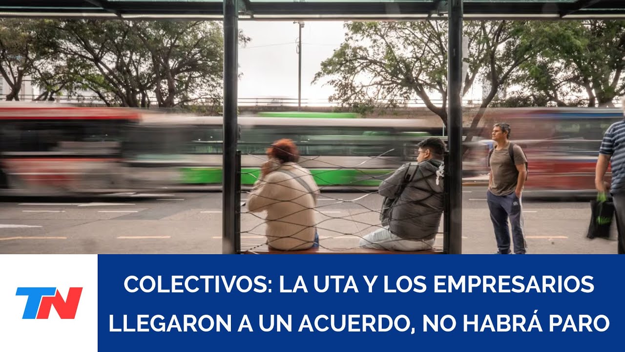 COLECTIVOS: Acuerdo salarial entre UTA y empresas de transporte, no ...