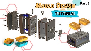 INJECTION MOULDING - SOLIDWORKS ASSEMBLY TUTORIAL - Soap Case 3/3