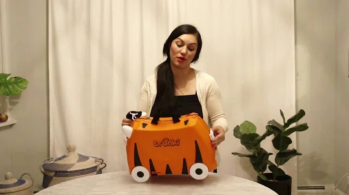 Trunki Ride On Suitcase Review - Tiger