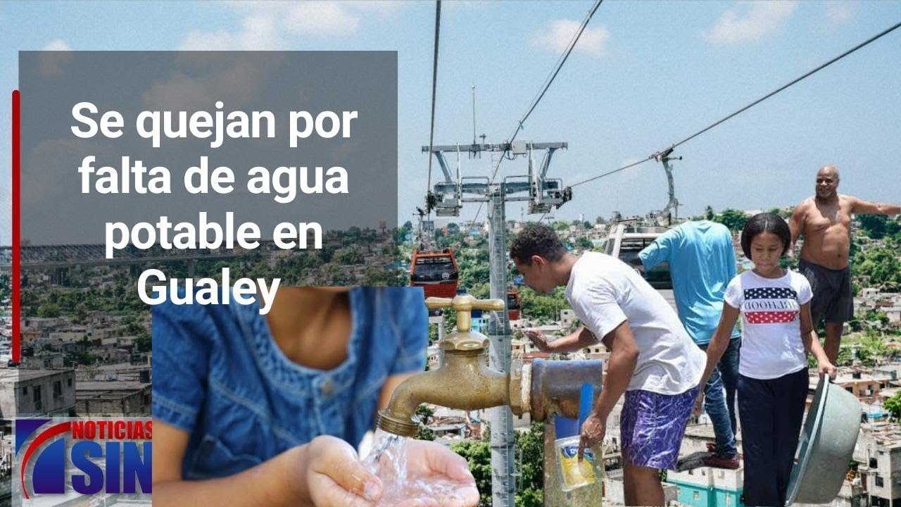 Residentes se quejan por falta de agua potable en Gualey