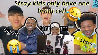 Stay kids only has one brain cell REACTION!!!