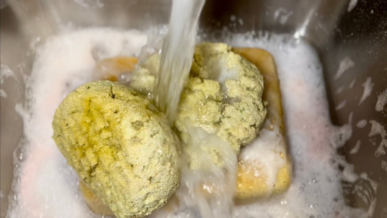 THE RINSE IS ALWAYS THE VERY BEST PART - sponge ASMR