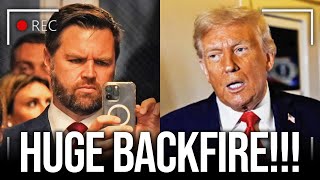 JD Vance HUMILIATES Trump after MAGA BACKFIRE!