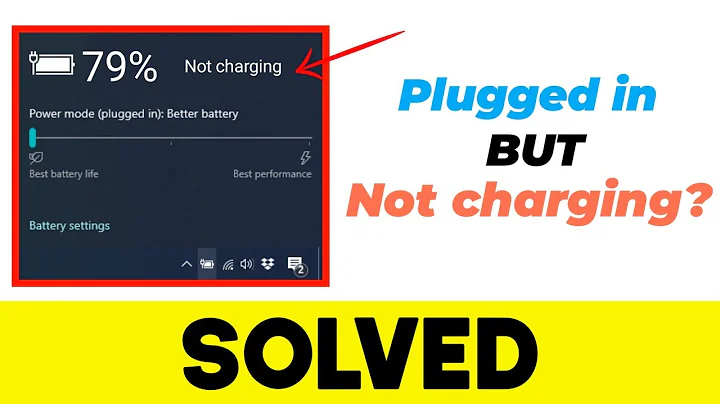 ✴️Fixed! Plugged in but NOT CHARGING Windows 10 || Laptop Battery 🔋💻