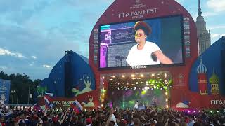 Eva Simons -Warldcup2018 In Moscow