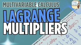 Lagrange Multipliers | Multivariable Calculus