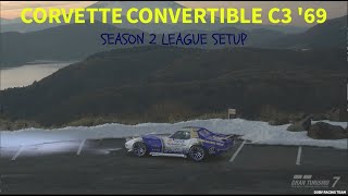 DUBV RACING PRESENTS: CORVETTE CONVERTIBLE C3 '69 SETUP AND STYLE