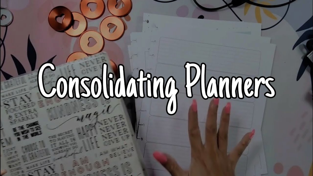 Switching My Planners to BIG Expander Discs | Combining Outdated Pages for Planning