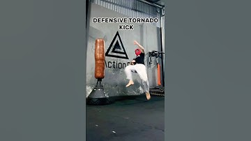 Defensive tornado kick #shots #mma #shortsvideo #boxing #shortvideo #tutorial #india #training
