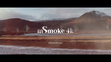 mSmoke 4K - Beautiful VFX Compositing Elements - MotionVFX