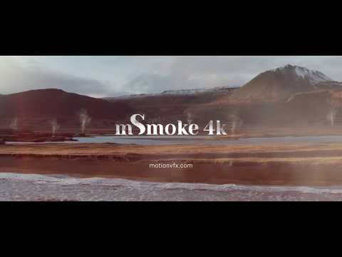 mSmoke 4K - Beautiful VFX Compositing Elements - MotionVFX
