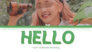 Bad Girls Yeji "Hello" (Joy) || Color Coded Lyrics || SOLO 6/8 [REQUEST #44]