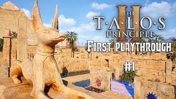 The Talos Principle 2 - First Playthrough (Commentary): #1